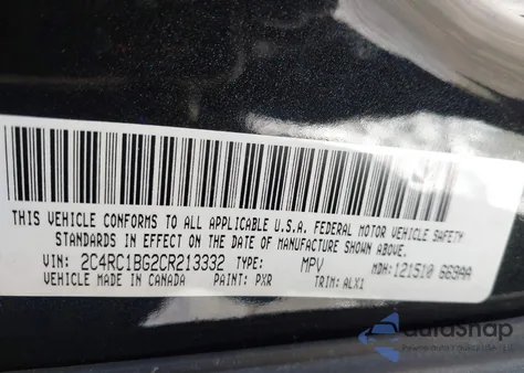 2012 Chrysler Town & Country Touring из США, поврежденный, VIN 2C4RC1BG2CR213332